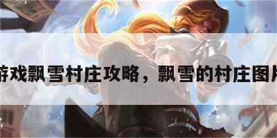游戏飘雪村庄攻略，飘雪的村庄图片