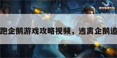 逃跑企鹅游戏攻略视频，逃离企鹅追杀