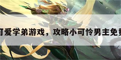 攻略可爱学弟游戏，攻略小可怜男主免费阅读