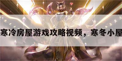寒冷房屋游戏攻略视频，寒冬小屋