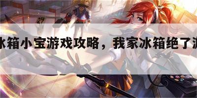 我家冰箱小宝游戏攻略，我家冰箱绝了游戏攻略