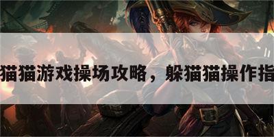 躲猫猫游戏操场攻略，躲猫猫操作指南